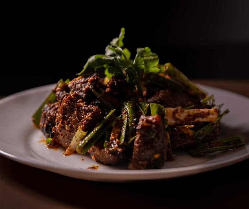Pork Sukuti Platter
